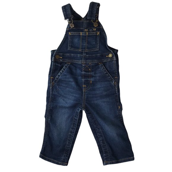 BabyGap Overalls Denim Jean.Size 12-18 Months Blue